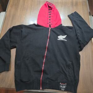 One Industries Honda Full Zip Hoodie men's xl